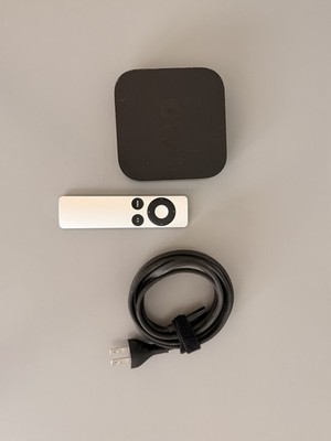 Apple TV Media Streamer A1469 (3rd Generation) w/ Remote & Power Cable