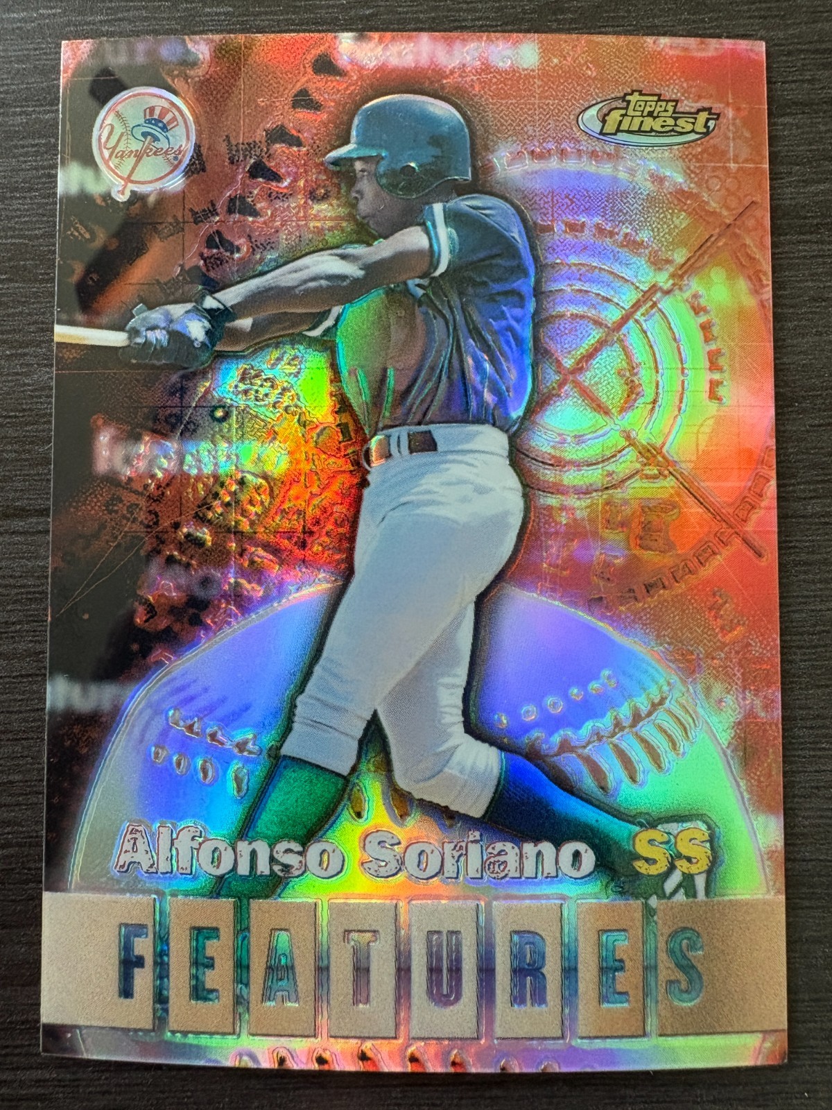 2000 Topps Finest Alfonso Soriano Nick Johnson #131 Features Refractor