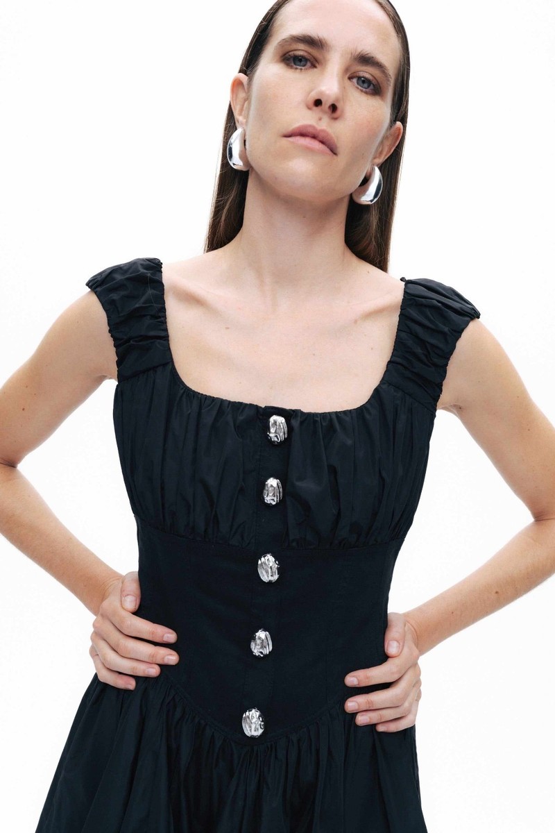 nocturne corset dress Nocturne Women's Corset Design Mini Dress