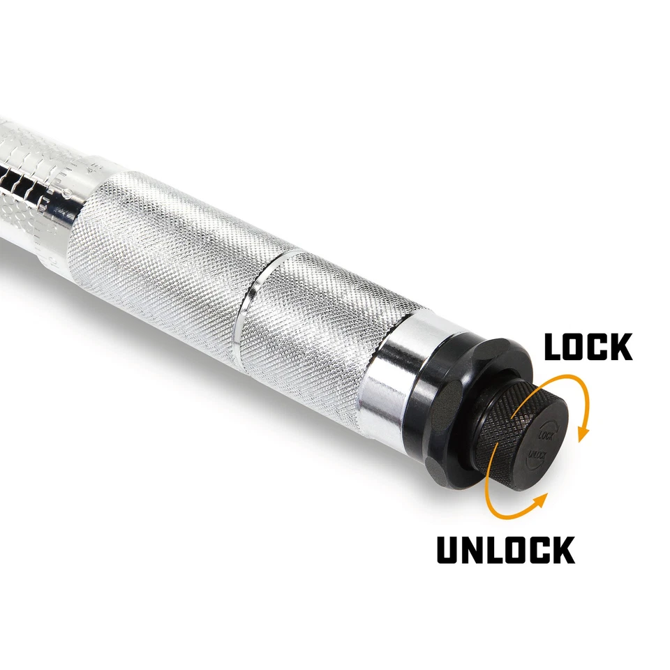 Powerbuilt 3/4 Inch Drive Micrometer Torque Wrench - 641434 - Image 4 of 4