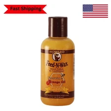 Beeswax Wood Polish & Conditioner, Feed-N-Wax for Wood Furniture Polish, 4.7 oz
