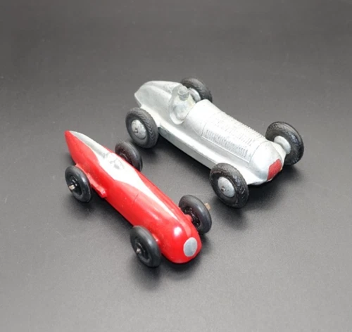 Vintage Dinky Toys Racing Cars No.23a And No.23c
