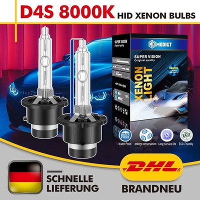 2x D4S SuperVision 35W 8000K Xenon Brenner Lampe Licht Scheinwerfer für AUDI BMW