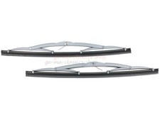 Wischerblätter silber links/rechts für VW Käfer 65-67 Paar 268mm 10,5" EMPI NEU