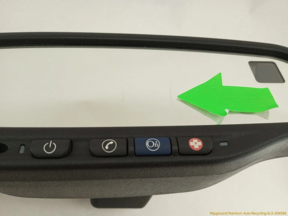 Espelho retrovisor central interior Hummer H3 compatível com 2006 2007 2008 2009 2010 06 07 - Imagem 4 de 4