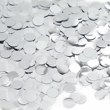 Silver Confetti 10mm Confetti Circles for Party Wedding Decoration 3000 pcs