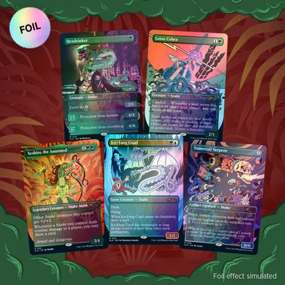 MTG Ssssssnakessssss 1箱 Magic: The Gathering TCG: Secret Lair Drop Series