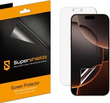 3PCS Anti-Glare Screen Protector for iPhone 17 Pro Max/iPhone 16 Pro Max 6.9 Inc
