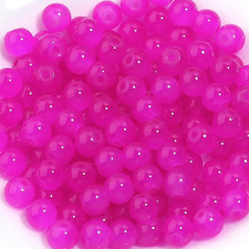 50Pcs/Lot 6Mm Glass round Beads Multicolor Loose Spacer Beads for Jewelry Making