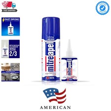 CA Glue with Activator 1.7oz-6.7 floz Instant Bond Professional Cyanoacrylate...