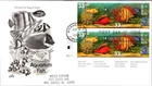 S08-8993, AQUARIUM FISH, SE-TENANT BLOCK, ARTCRAFT FDC