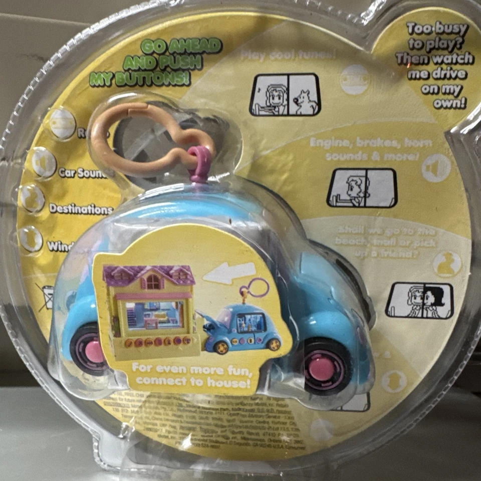 Coche Pixel Chix Road Trippin AZUL Mattel Nuevo En Paquete 2005 1ª Edición Foto 2 de 3