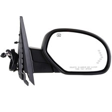 Power Mirror Right For Gmc Yukon Avalanche 07-13 Heated Puddle Light Textured Rh
