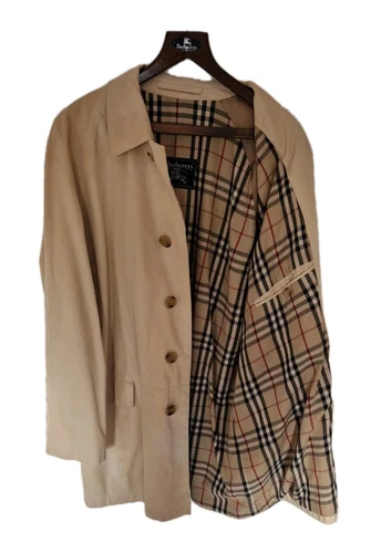 Cappotto auto uomo BURBERRYS media lunghezza Camden Heritage taglia 50R XL...prezzo consigliato £ 1.590