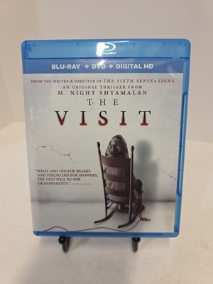 The Visit Blu-ray/DVD, 2016, 2-Disc Set Discs In Great Shape