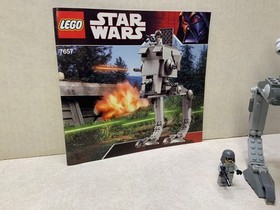 LEGO Star Wars: AT-ST (7657) 100% Complete w Minifigures & Instructions, no Box
