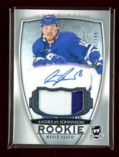 2018-19 The Cup #122 Andreas Johnsson Patch Autograph RC 105/249