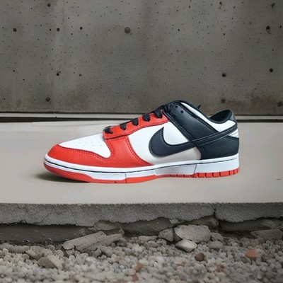 Nike Dunk Low EMB NBA 75th Anniversary Chicago DD3363-100  EU 44.5 US 10.5 