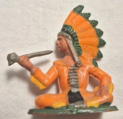 Starlux - Indians - Ordinary Series - Smoking Sioux Chief - Figure