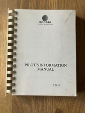 Socata TB10 Tobago Handbuch Original 1989 Rin...