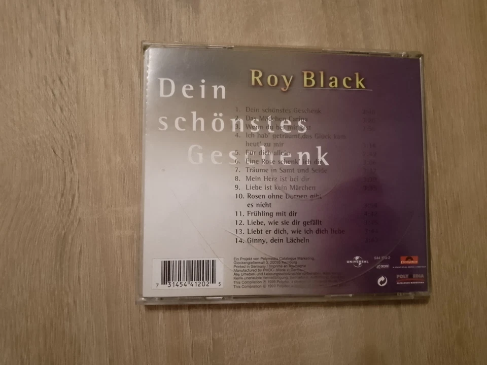 CD Album Roy Black - Dein Schönstes Geschenk 2 - Bild 2 von 2