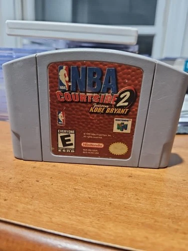 NBA Courtside 2 N64 Cartridge Tested And Working