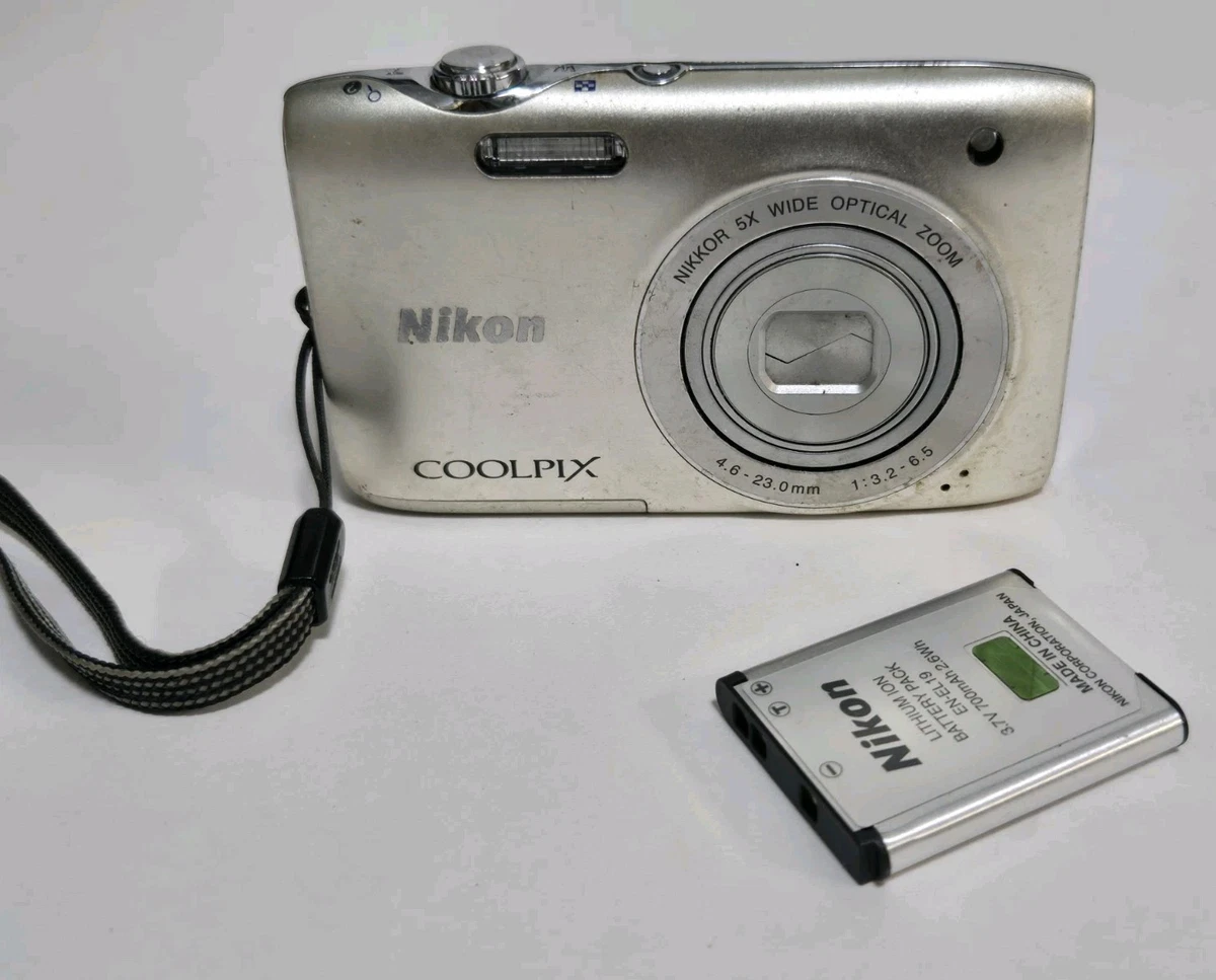 Preços baixos em Câmeras digitais Nikon Coolpix S3100 | eBay