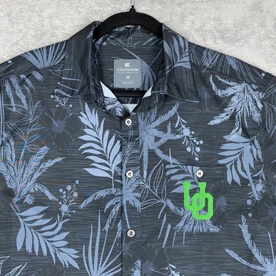 oregon ducks dress shirt Oregon Ducks Shirt Mens Medium Button Up Campus Specialties