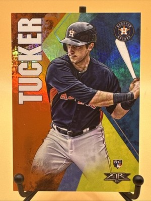 2019 Topps Fire Orange Kyle Tucker #70 Houston Astros Rookie RC /299