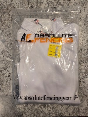 Absolute Fencing Elite Stretch 350N Boy's Jacket Size #21041K Size 34 Style LH