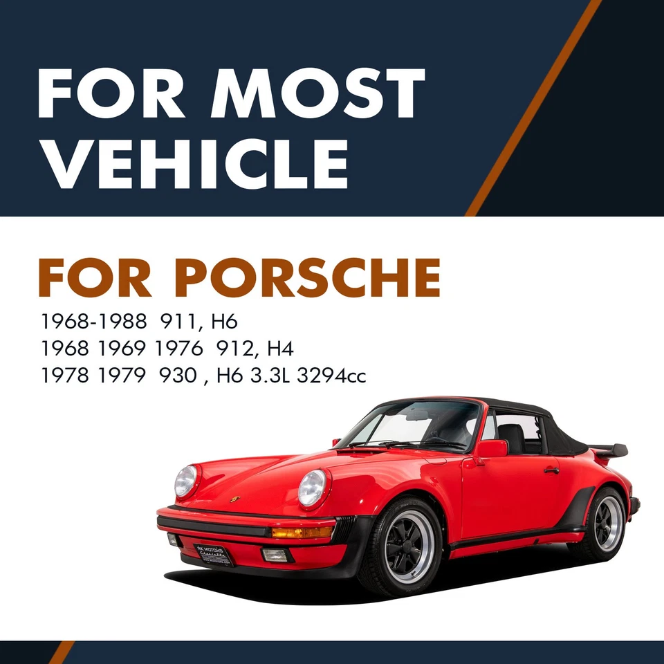 Conjunto capô dianteiro-traseiro porta-malas tampa suporte de elevação para 1978 1979 Porsche 930 com spoiler - Imagem 2 de 4