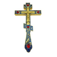 Orthodox Cross Church Religious Wall Hang Blessing Pectoral Colgante Decorative
