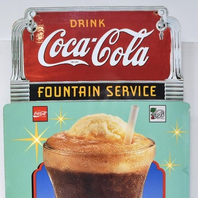 1998 Denny's Restaurant Menu Coca Cola Oreo Reese's Floats Root Beer Sundae