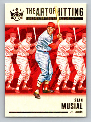 2021 Panini Diamond Kings #AOH-4 Stan Musial The Art of Hitting  Cardinals