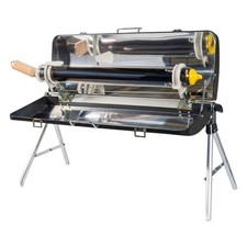 Rockcub Portable Solar Oven with Built-in Thermometer, 1.5L High-Capacity