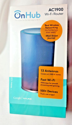 TP-Link OnHub AC1900 Mbps 1-Port Gigabit Wireless Router Sealed