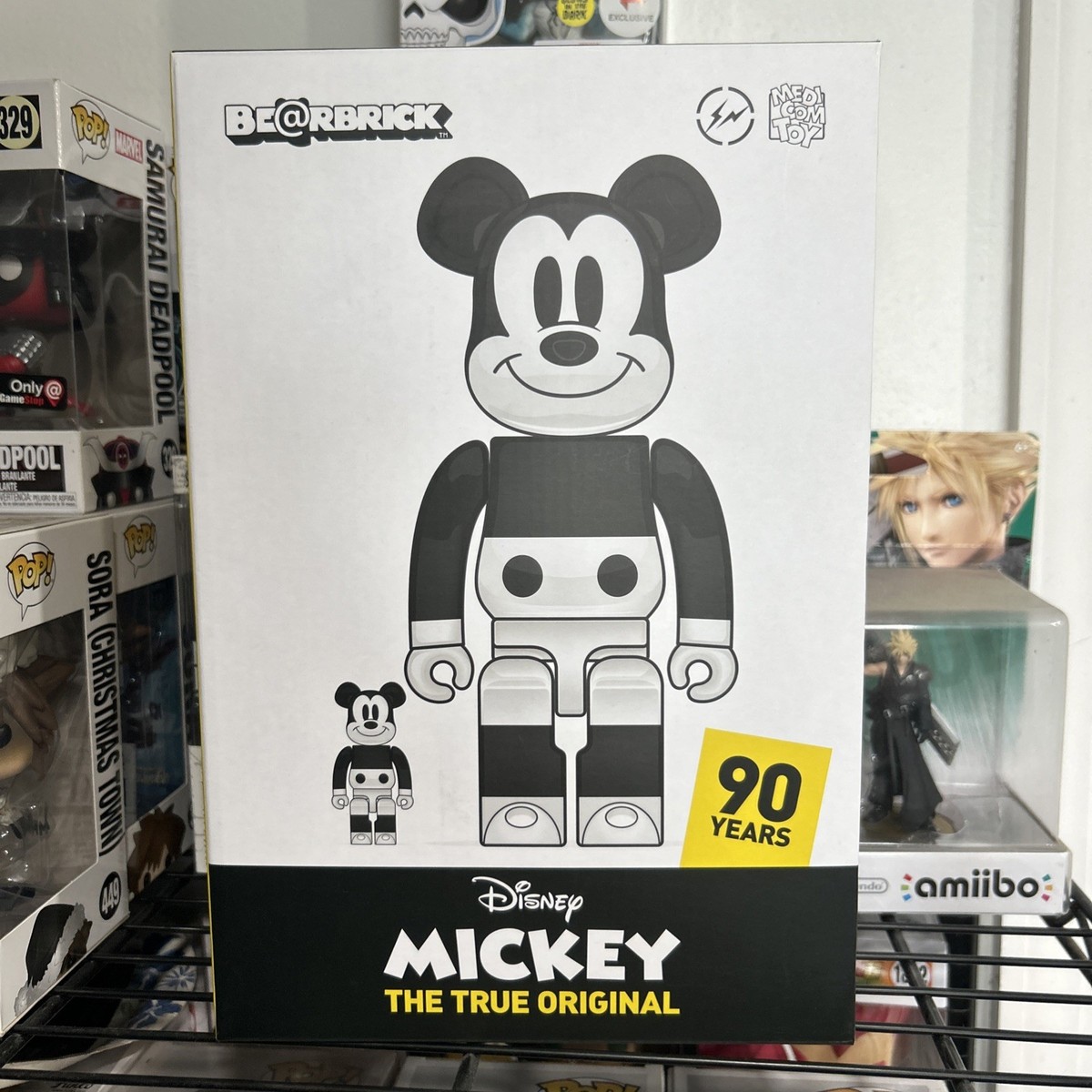 BE@RBRICK fragment MICKEY MOUSE 100％400％ 【公式通販】