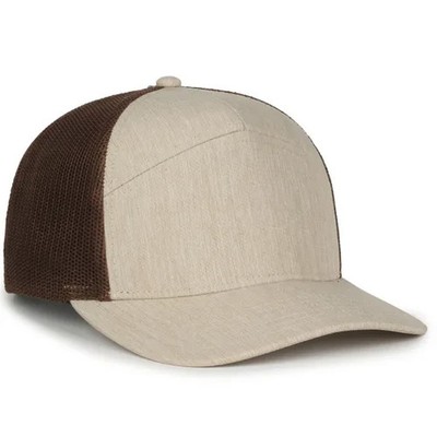 Outdoor Cap 106 Structured 7-Panel Mesh Back Hat