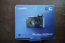 Canon PowerShot SX230 HS 12.1MP Digital Camera + 2 Batteries, Charger