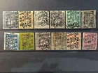 FRANCE STAMP: PRE-USED SECOND SERIES NO. 11 TO 22