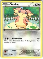 Pokemon Audino Black and White 87/114 Moderately Played