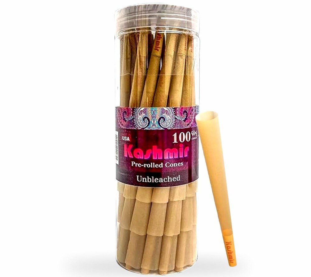 Pre-Rolled King Size Unbleached Rolling Cones for Smooth Smoking Experience
