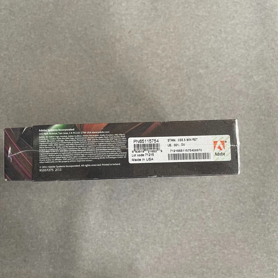 Adobe Creative Suite 5.5 Master Collection CS5.5 Windows – Brand New Sealed - Image 4 of 4