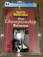 Alabama Crimson Tide Football Sports Illustrated National Champions 1992 CGC 8.5