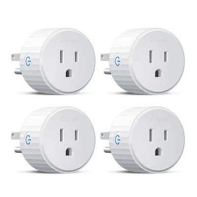 Govee Smart Plug, WiFi Works with Alexa & Google Assistant H5083 4 Pack New
