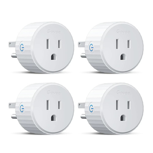 Govee Smart Plug, WiFi Works with Alexa & Google Assistant H5083 4 Pack New