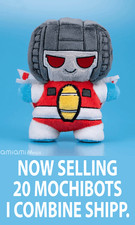 Transformers Mochibots Starscream Plush Takaratomy Japan G1 Seekers Sealed 2024