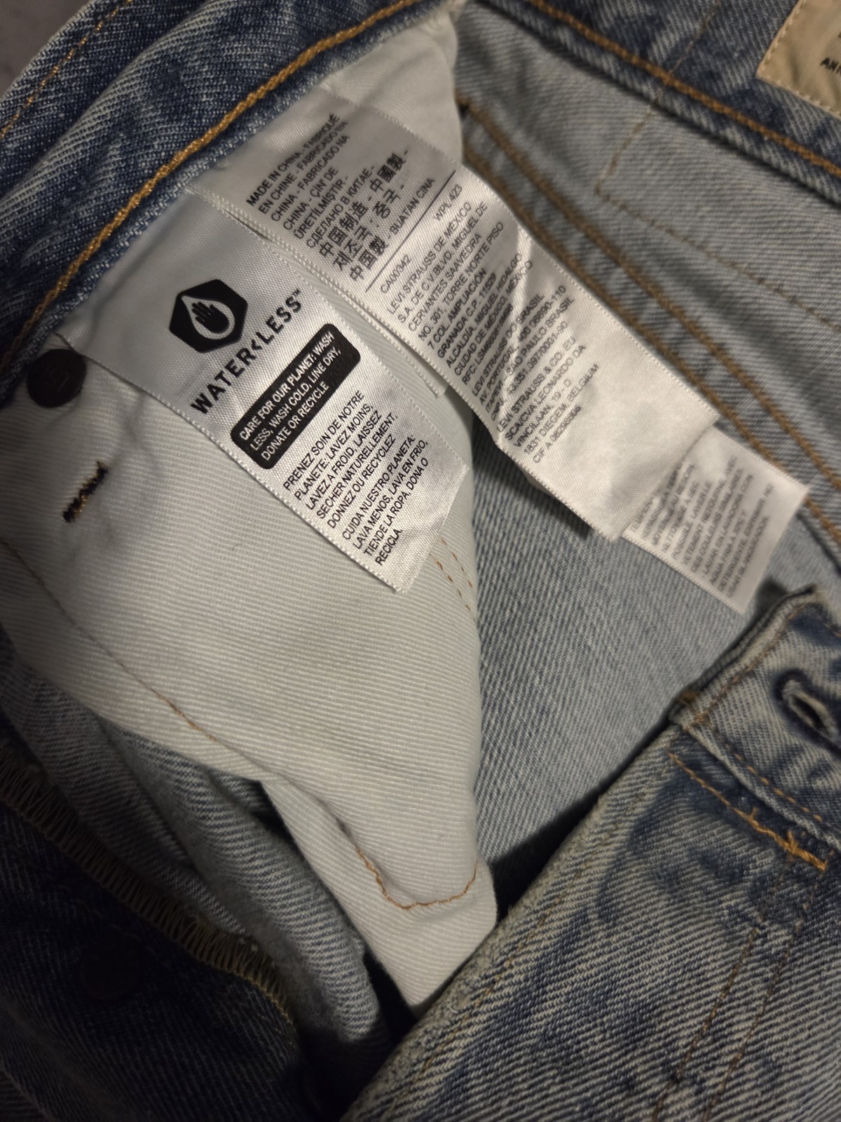 LEVI'S 501 Button Fly Patch 150th Anniversary Dis… - image 12