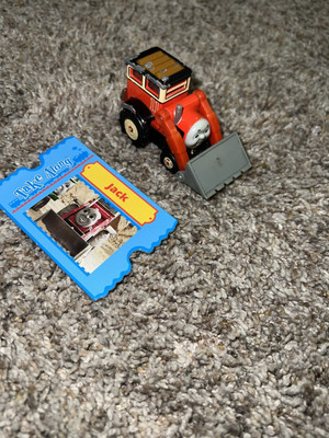 Thomas & Friends Railway Diecast Metal Take n Play Along Train - Jack Bulldozer