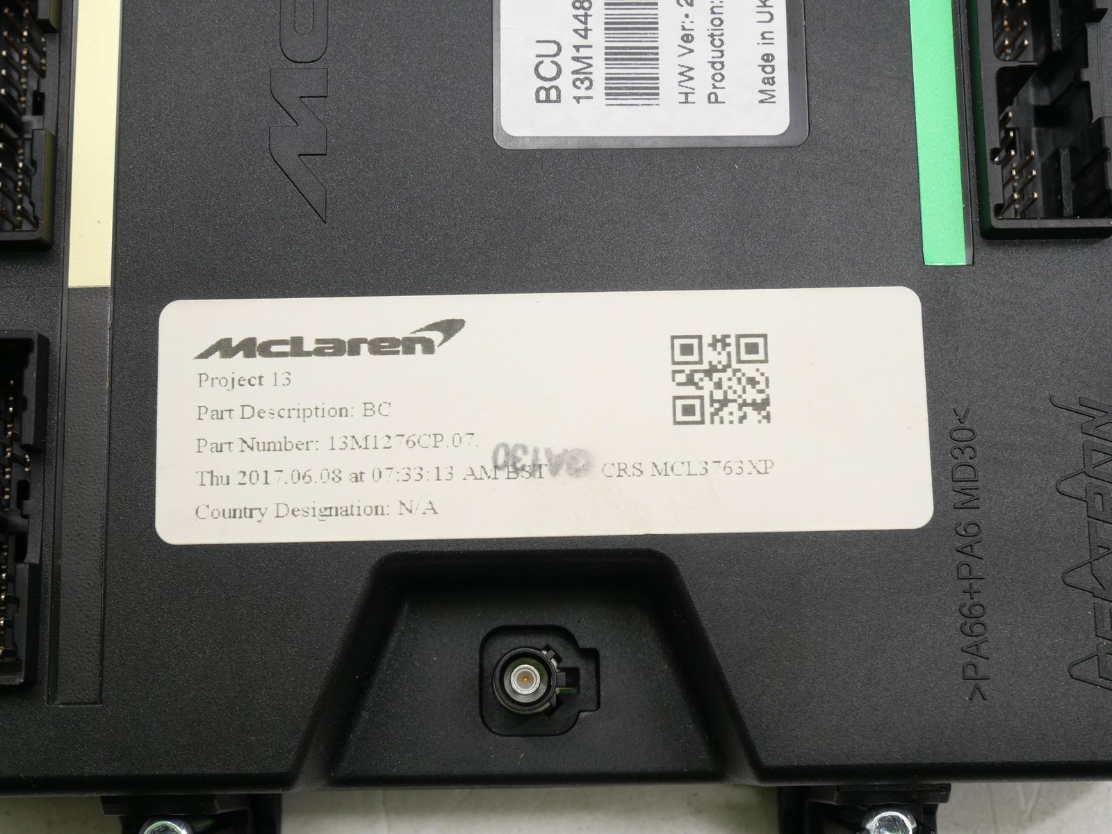 Used Main Body Control Module BCM ECU Unit 2016-2021 McLaren 570S 13M1448CP OEM